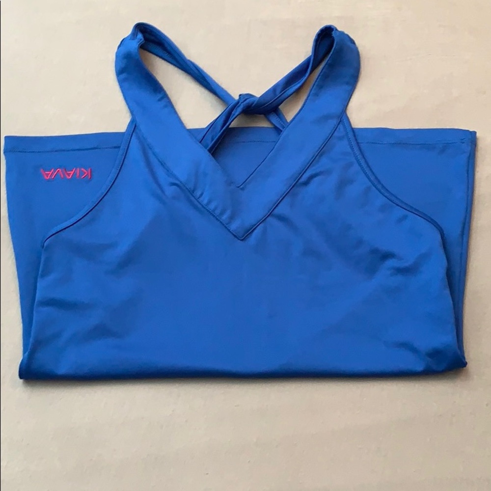 Kiava V Neck Tank w/ Crossback (s)